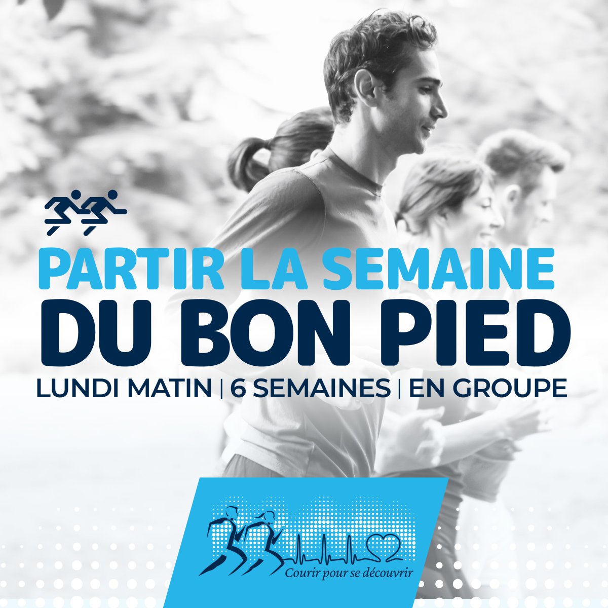 Partir la semaine du bon pied